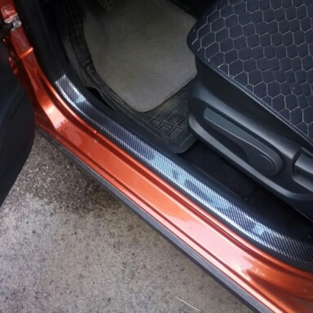 1-5m Nano Carbon Fiber Car Tape Sticker Door Mirror Paste Protector Strip DIY Protection Protective Film Waterproof Adhesive - Cozy & Co. Market