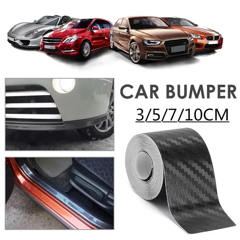 1-5m Nano Carbon Fiber Car Tape Sticker Door Mirror Paste Protector Strip DIY Protection Protective Film Waterproof Adhesive - Cozy & Co. Market