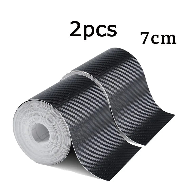 1-5m Nano Carbon Fiber Car Tape Sticker Door Mirror Paste Protector Strip DIY Protection Protective Film Waterproof Adhesive - Cozy & Co. Market