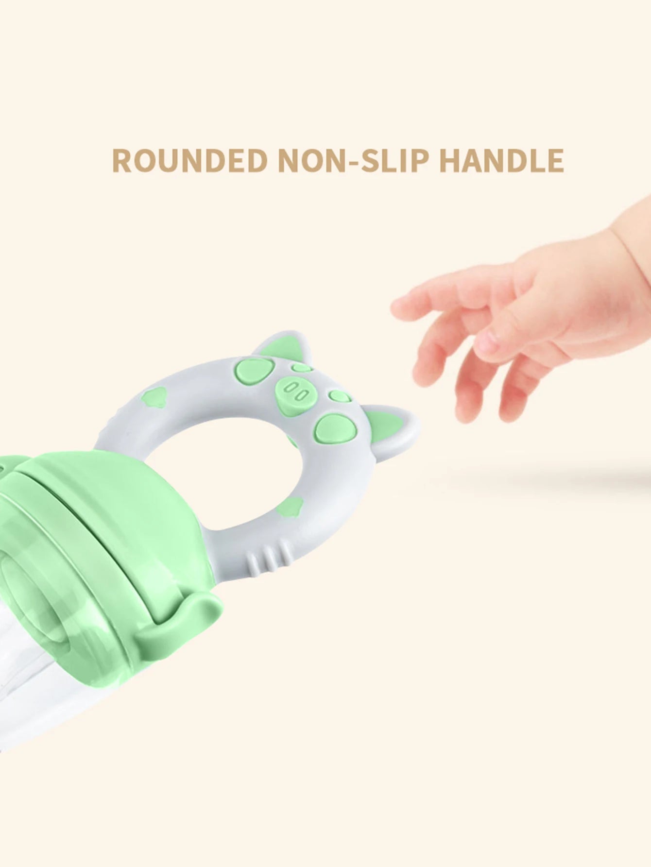 1 Pcs Baby Fruit Feeder Newborn Pacifier Fruit Food Feeding Cute Shape Baby Reborn Silicone Pacifiers For Babies Baby Toys - Cozy & Co. Market