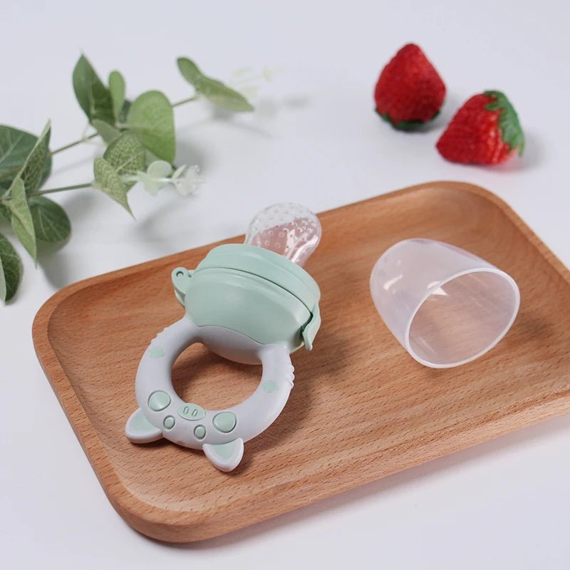 1 Pcs Baby Fruit Feeder Newborn Pacifier Fruit Food Feeding Cute Shape Baby Reborn Silicone Pacifiers For Babies Baby Toys - Cozy & Co. Market