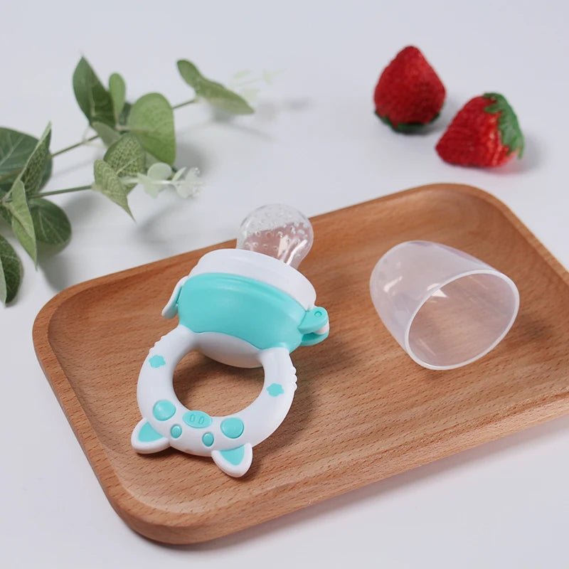 1 Pcs Baby Fruit Feeder Newborn Pacifier Fruit Food Feeding Cute Shape Baby Reborn Silicone Pacifiers For Babies Baby Toys - Cozy & Co. Market