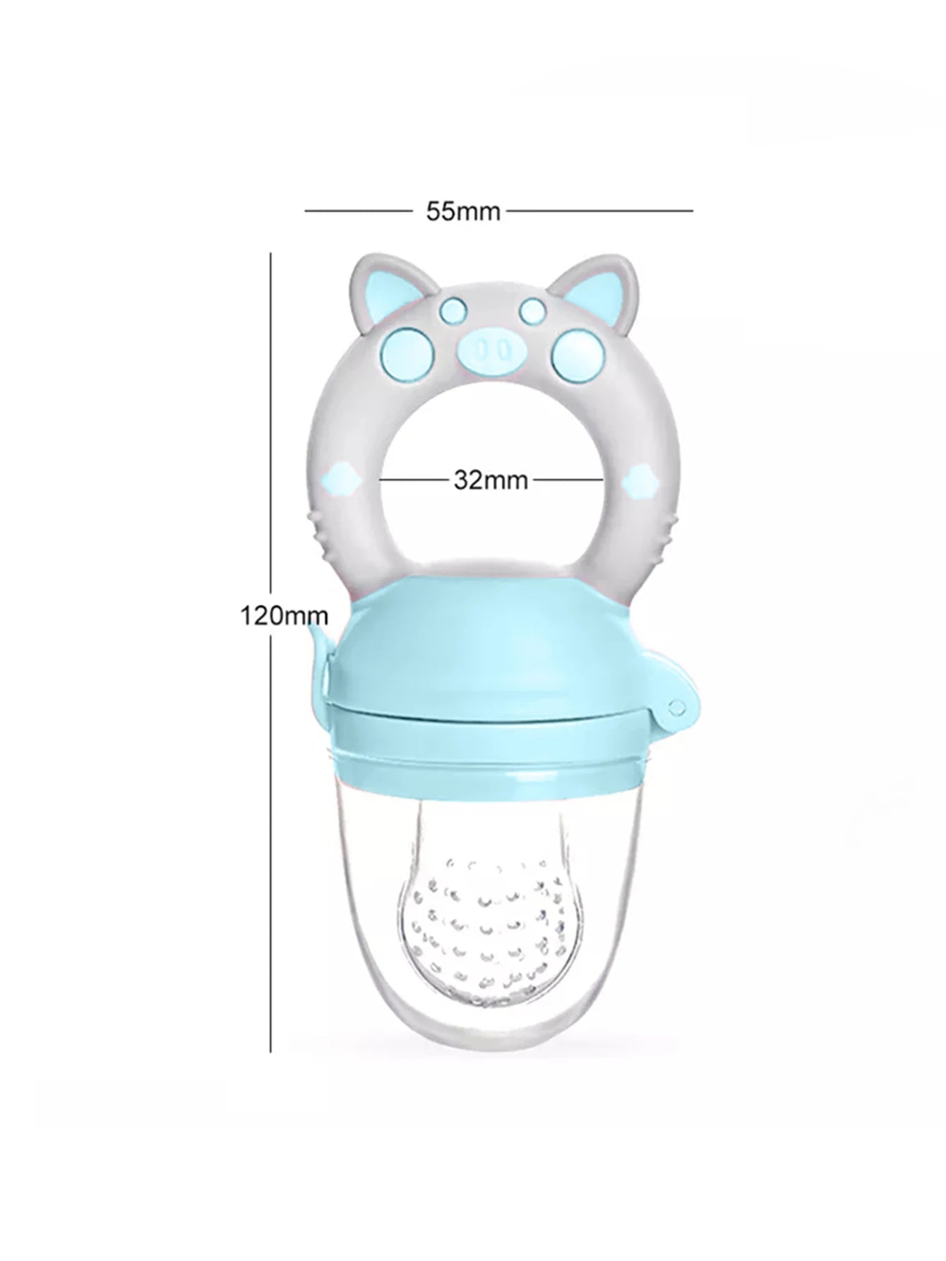 1 Pcs Baby Fruit Feeder Newborn Pacifier Fruit Food Feeding Cute Shape Baby Reborn Silicone Pacifiers For Babies Baby Toys - Cozy & Co. Market