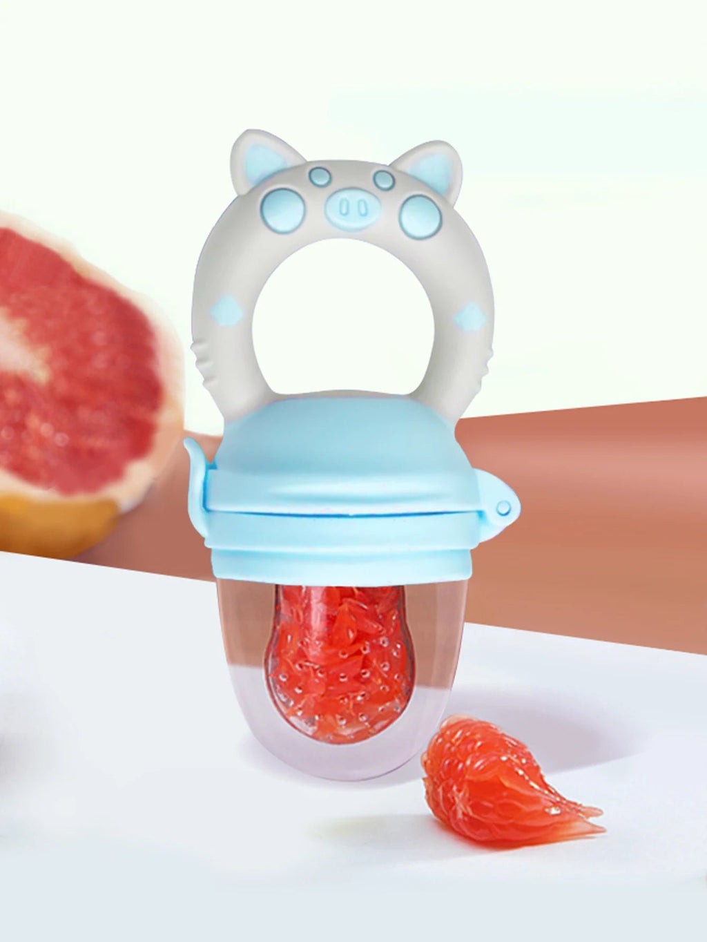 1 Pcs Baby Fruit Feeder Newborn Pacifier Fruit Food Feeding Cute Shape Baby Reborn Silicone Pacifiers For Babies Baby Toys - Cozy & Co. Market