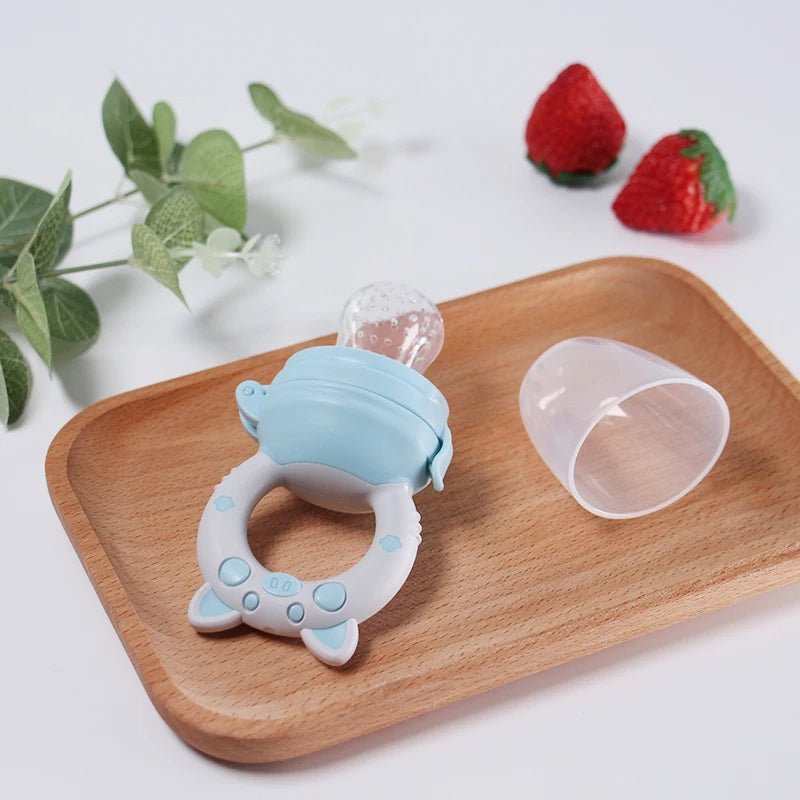 1 Pcs Baby Fruit Feeder Newborn Pacifier Fruit Food Feeding Cute Shape Baby Reborn Silicone Pacifiers For Babies Baby Toys - Cozy & Co. Market