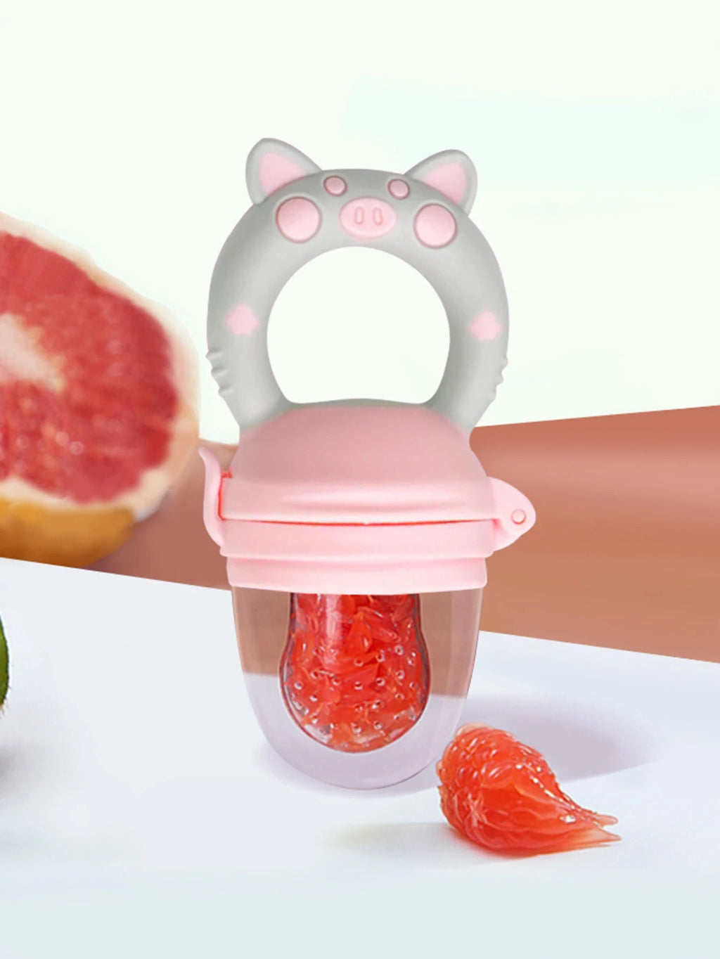 1 Pcs Baby Fruit Feeder Newborn Pacifier Fruit Food Feeding Cute Shape Baby Reborn Silicone Pacifiers For Babies Baby Toys - Cozy & Co. Market