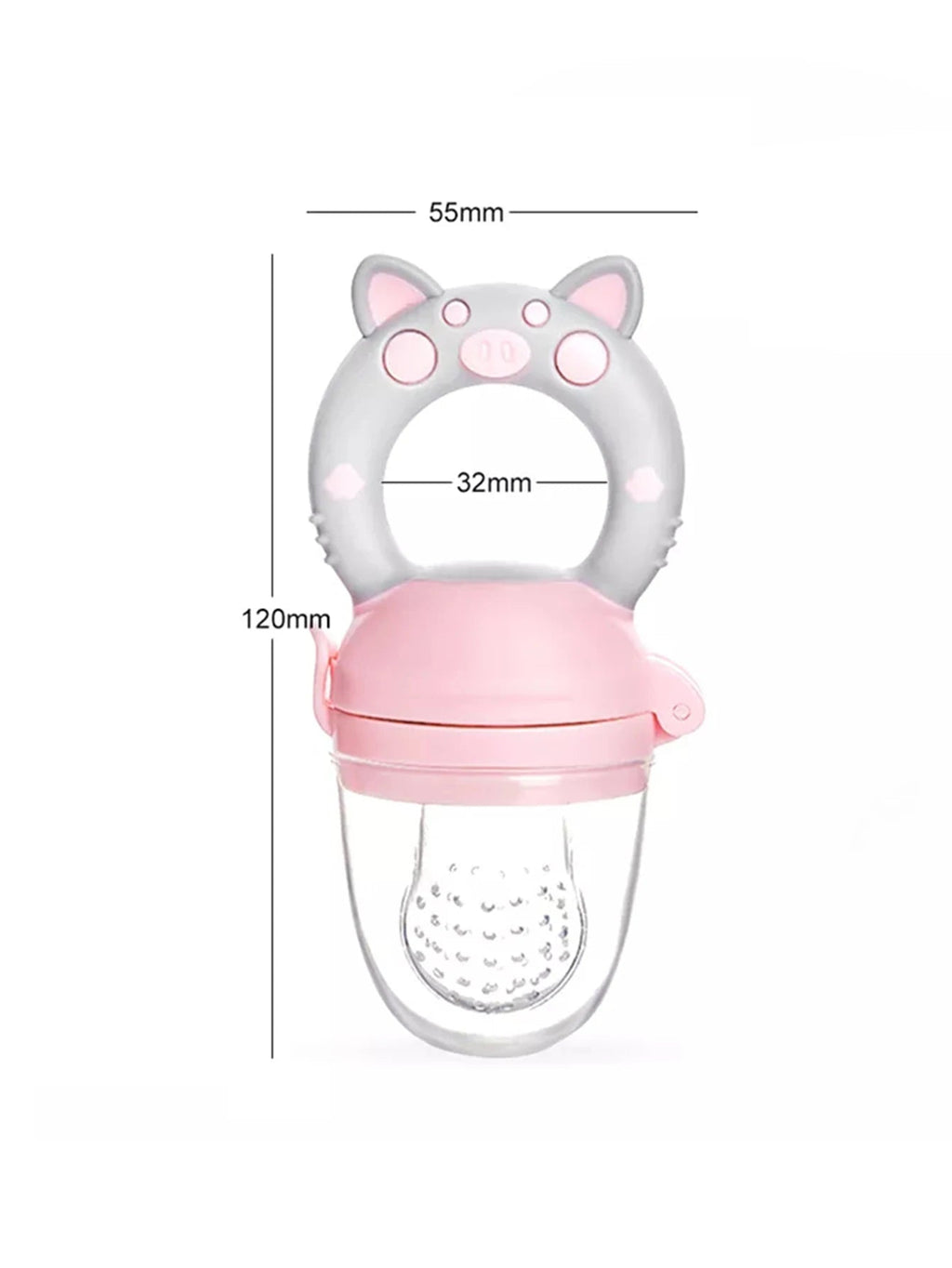 1 Pcs Baby Fruit Feeder Newborn Pacifier Fruit Food Feeding Cute Shape Baby Reborn Silicone Pacifiers For Babies Baby Toys - Cozy & Co. Market