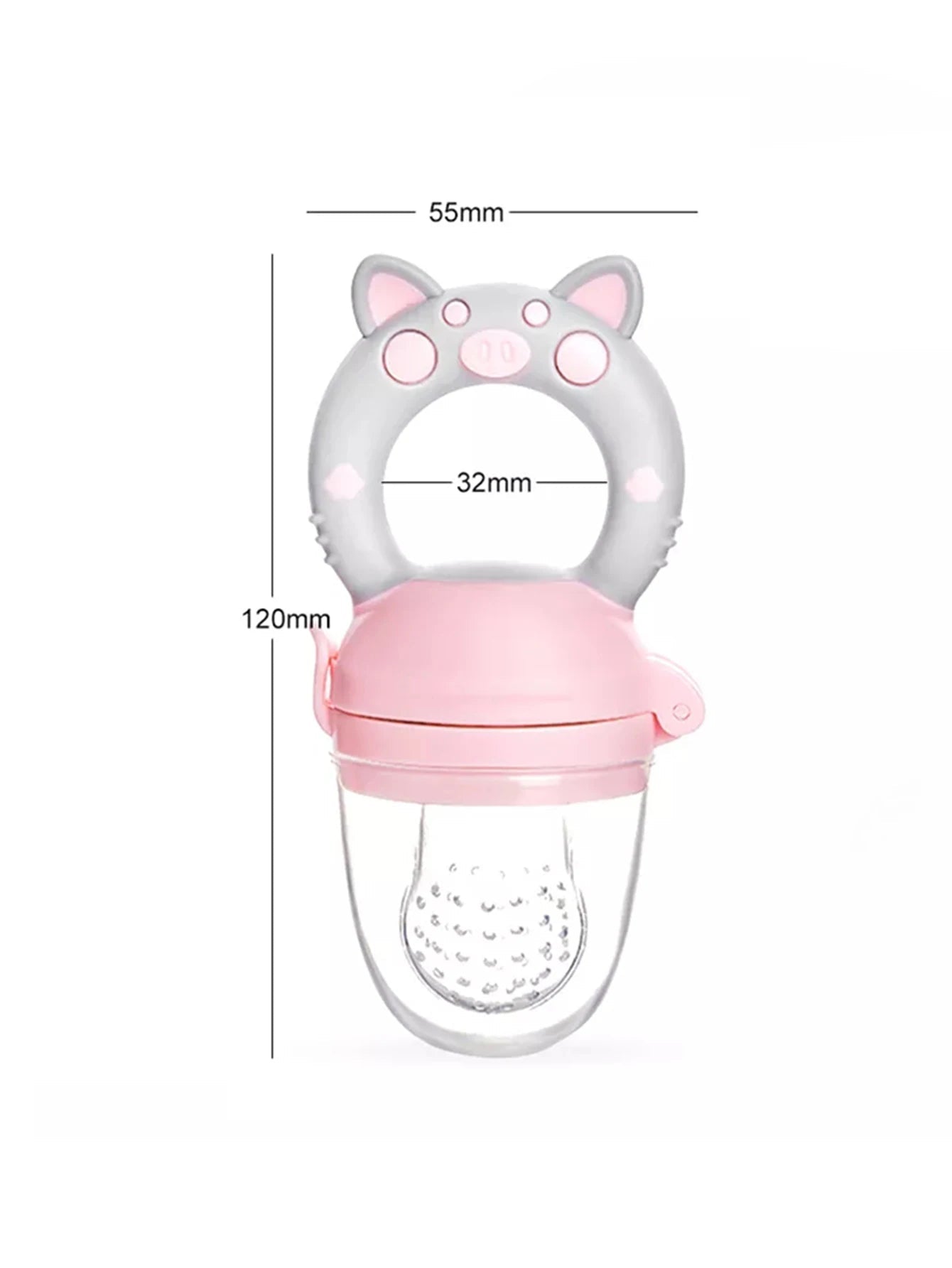 1 Pcs Baby Fruit Feeder Newborn Pacifier Fruit Food Feeding Cute Shape Baby Reborn Silicone Pacifiers For Babies Baby Toys - Cozy & Co. Market