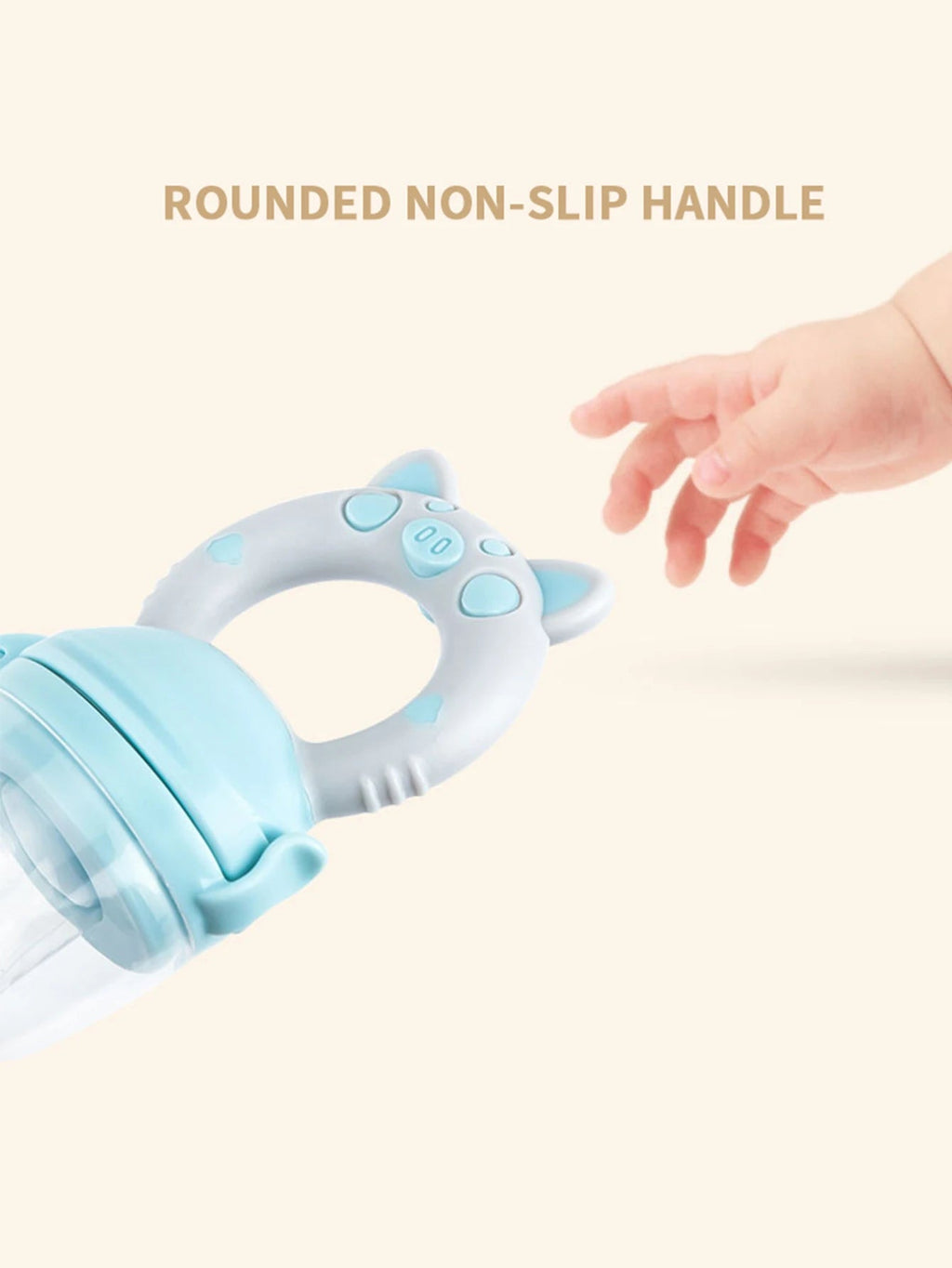 1 Pcs Baby Fruit Feeder Newborn Pacifier Fruit Food Feeding Cute Shape Baby Reborn Silicone Pacifiers For Babies Baby Toys - Cozy & Co. Market