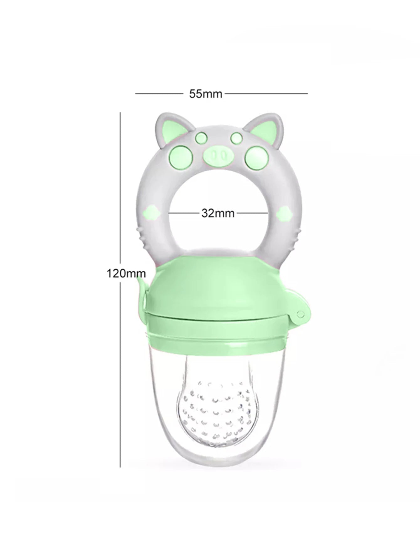 1 Pcs Baby Fruit Feeder Newborn Pacifier Fruit Food Feeding Cute Shape Baby Reborn Silicone Pacifiers For Babies Baby Toys - Cozy & Co. Market