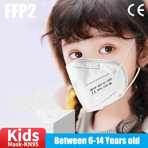 10-100pcs Child Disposable Mask Dust Masks Kids KN95 Mask Full Face Masks Non-woven Fabric Facemask Virus Mouths Fpp2 Covers - Cozy & Co. Market