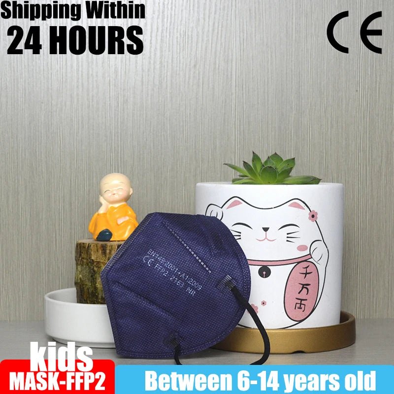 10-100pcs Child Disposable Mask Dust Masks Kids KN95 Mask Full Face Masks Non-woven Fabric Facemask Virus Mouths Fpp2 Covers - Cozy & Co. Market