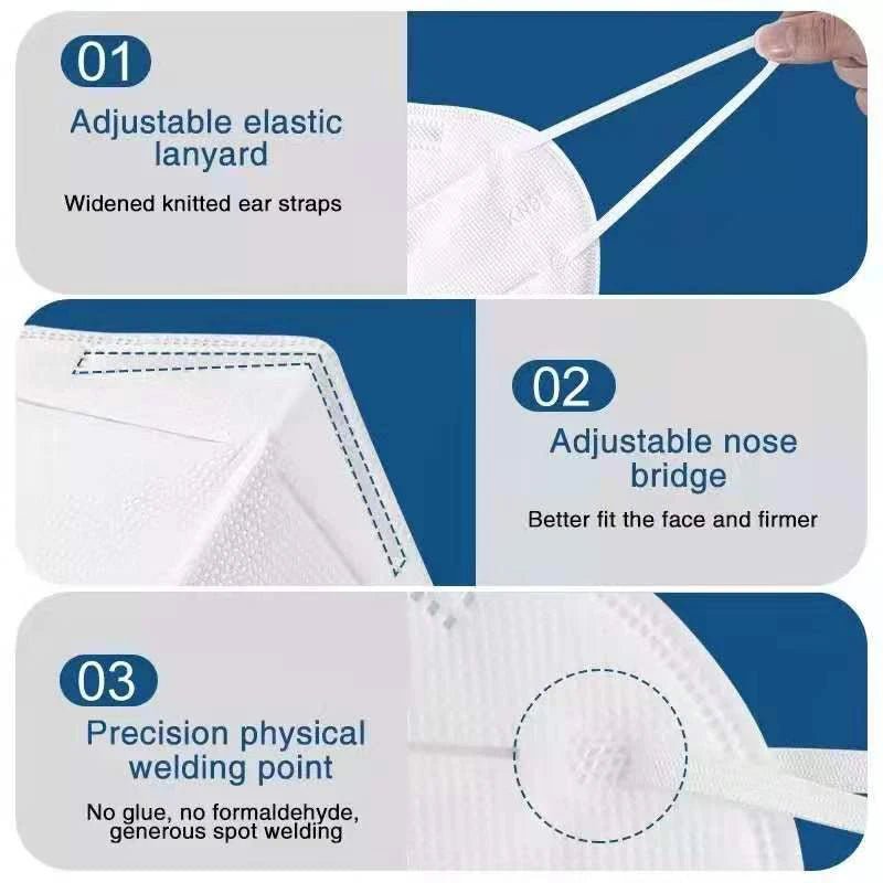 10-100pcs Child Disposable Mask Dust Masks Kids KN95 Mask Full Face Masks Non-woven Fabric Facemask Virus Mouths Fpp2 Covers - Cozy & Co. Market