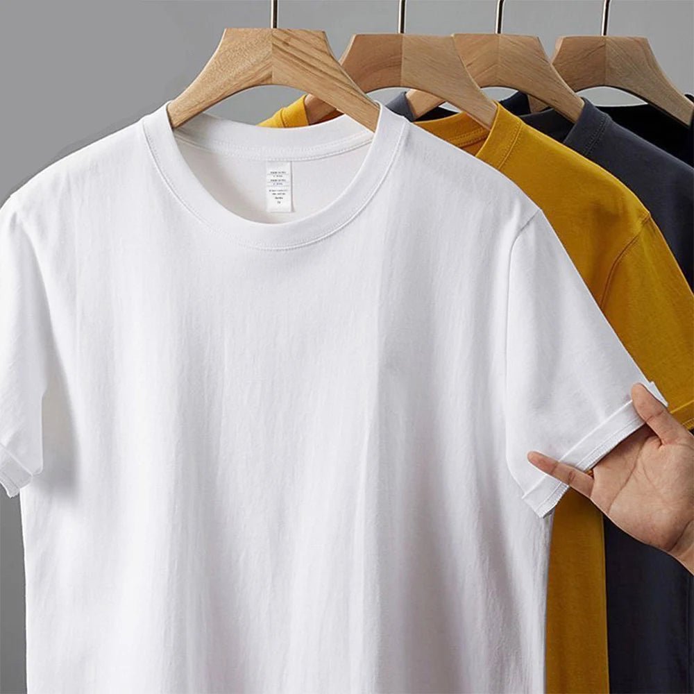 100% Cotton Blank T Shirt USA Warehouse Fast Shipping Custom Printing Low MOQ Wholesale - Cozy & Co. Market
