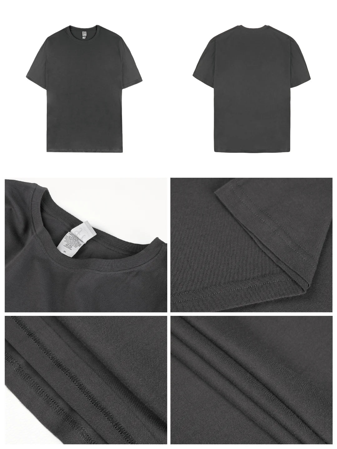 100% Cotton Blank T Shirt USA Warehouse Fast Shipping Custom Printing Low MOQ Wholesale - Cozy & Co. Market