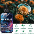 100g UV Resin Clear,Hard,Upgraded Crystal Clear Epoxy Resin Up Premixed UV Cure Resin for Craft Jewelry Making - Cozy & Co. Market