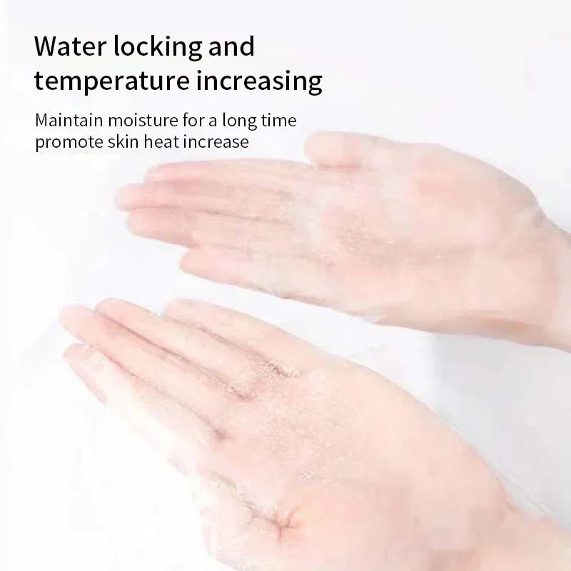 100Ps Disposable Face Plastic Paper Transparent PE Masks Film Full Cleaner Mask Neck Stickers Wrap Facial Beauty Healthy Tool - Cozy & Co. Market