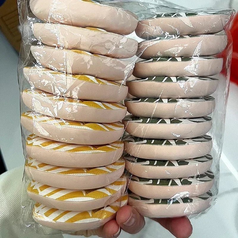 10/20PC Super Thick Cosmetics Puff Large Size Concealer Foundation Sponge Cushions Wet Dry Use Face Beauty Makeup Puffs Tools XL - Cozy & Co. Market