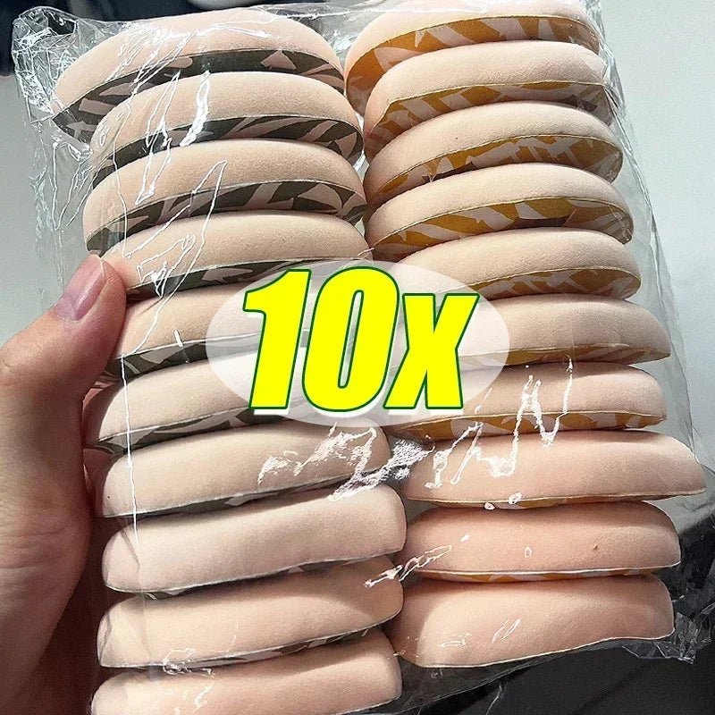 10/20PC Super Thick Cosmetics Puff Large Size Concealer Foundation Sponge Cushions Wet Dry Use Face Beauty Makeup Puffs Tools XL - Cozy & Co. Market