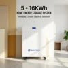 10Kwh Solar Energy Storage Battery 51.2V 5Kwh 100Ah 200Ah 300Ah 15Kwh 48V Home Power Wall Lifepo4 Wall Mounted Lithium Battery - Cozy & Co. Market