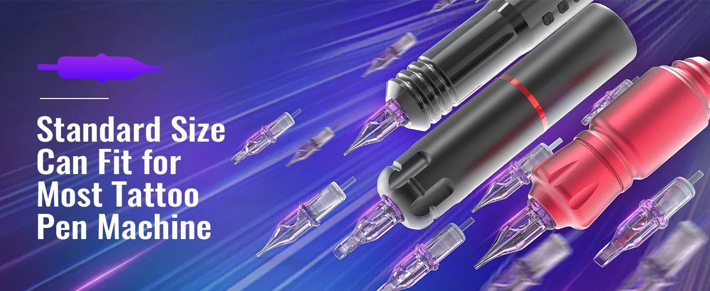 10pcs Tattoo Cartridge Needles Disposable Needles Rl Rs Rm M1 Series For Tattoo Machine For Eyebrow Eyeliner Permanent Makeup - Cozy & Co. Market
