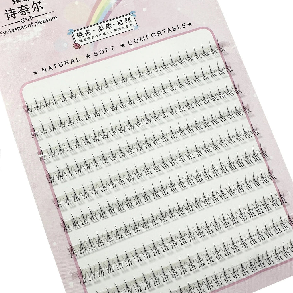 10Rows Under Eyelashes Extension Personal EyeLash Professional Makeup Individual Cluster Grafting Fake Lashes False Eyelashes - Cozy & Co. Market