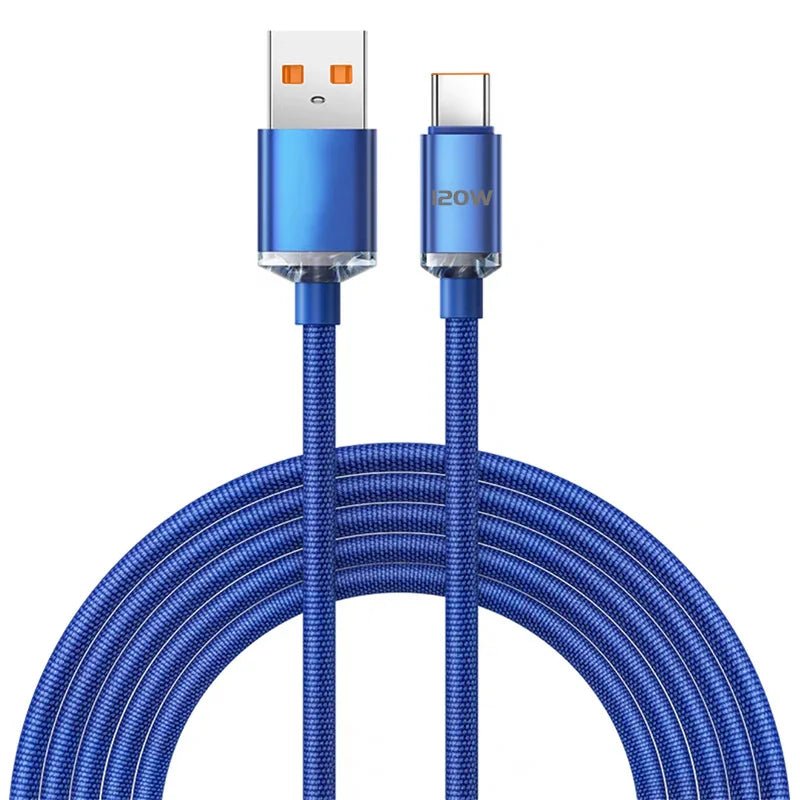 120W USB Type C Cable Type C to Type C Fast Charging Cord USB C Quick Charge Phone Cables For Samsung Xiaomi Huawei Realme - Cozy & Co. Market