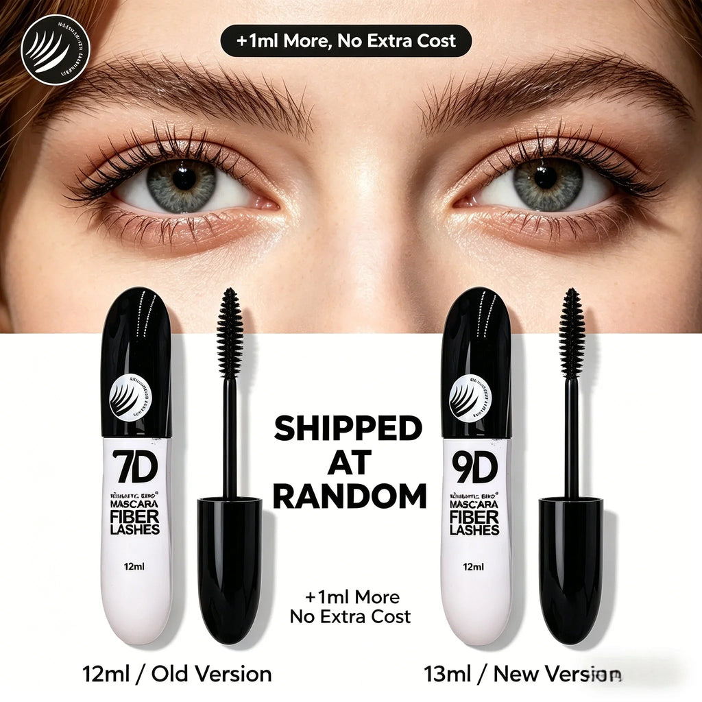 1/2/3PCS 9D Fiber Mascara Set Waterproof Durable Curling Mascara Sweatproof Anti-smudge Slimming Base Mascara for all skin types - Cozy & Co. Market