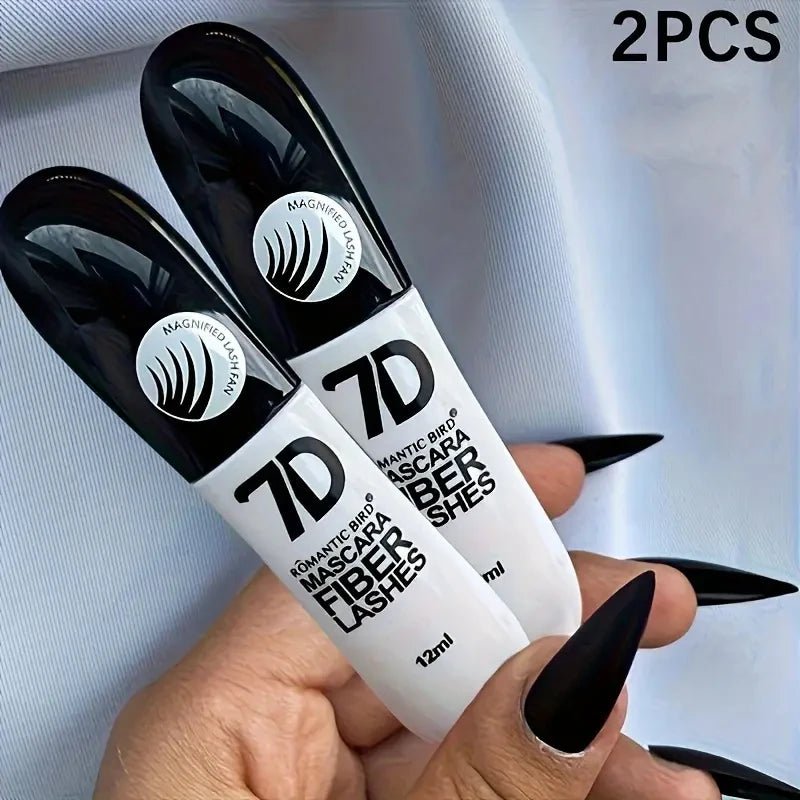 1/2/3PCS 9D Fiber Mascara Set Waterproof Durable Curling Mascara Sweatproof Anti-smudge Slimming Base Mascara for all skin types - Cozy & Co. Market