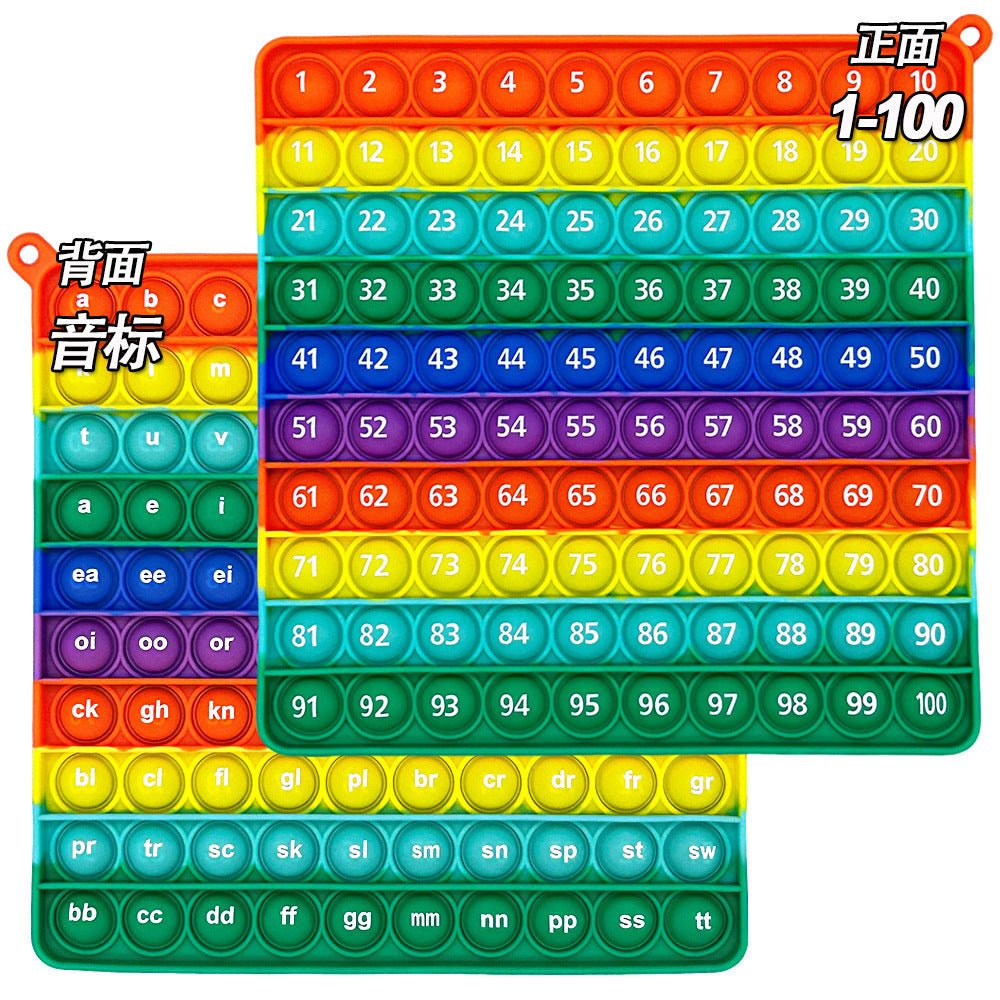 12X12 European and American Multiplication Table Math Practice Board Silicone Educational Science Learning Aid Toy Fun - Cozy & Co. Market