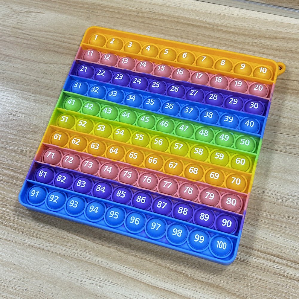 12X12 European and American Multiplication Table Math Practice Board Silicone Educational Science Learning Aid Toy Fun - Cozy & Co. Market