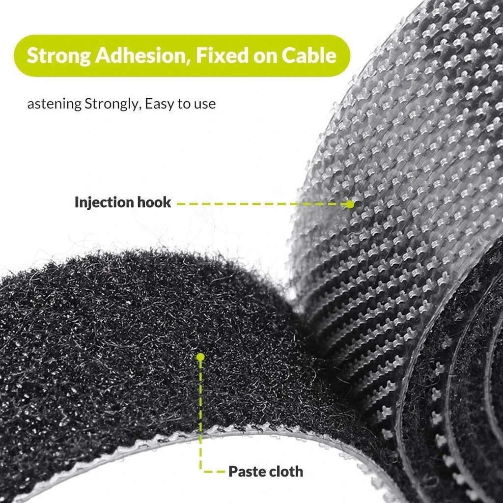1/5M Cable Organizer Cable Management Wire Winder Tape Earphone Mouse Cord Management Ties Protector For iPhone Xiaomi Samsung - Cozy & Co. Market