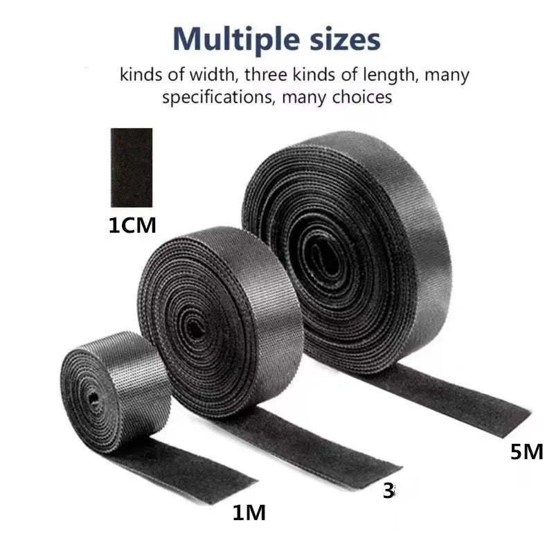 1/5M Cable Organizer Cable Management Wire Winder Tape Earphone Mouse Cord Management Ties Protector For iPhone Xiaomi Samsung - Cozy & Co. Market
