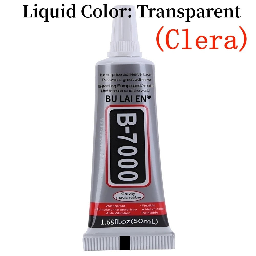 15ML 50ML 110ML B-7000 Clear Contact Phone Repair Adhesive Universal Glass Plastic DIY Glue T7000 with Precision Applicator Glue - Cozy & Co. Market