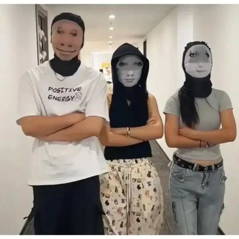 1~5PCs Funny 3D Elastic Realistic Celebrity Mask Visualized Masks Full Face Cosplay Balaclava Halloween Party Props Headcovers - Cozy & Co. Market