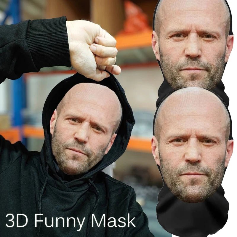 1~5PCs Funny 3D Elastic Realistic Celebrity Mask Visualized Masks Full Face Cosplay Balaclava Halloween Party Props Headcovers - Cozy & Co. Market