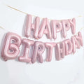 16 Inch Happy Birthday Balloons Pink Blue Aluminium Foil Balloon Birthday Party Decoration Suppries Home DIY Accessories Prop - Cozy & Co. Market