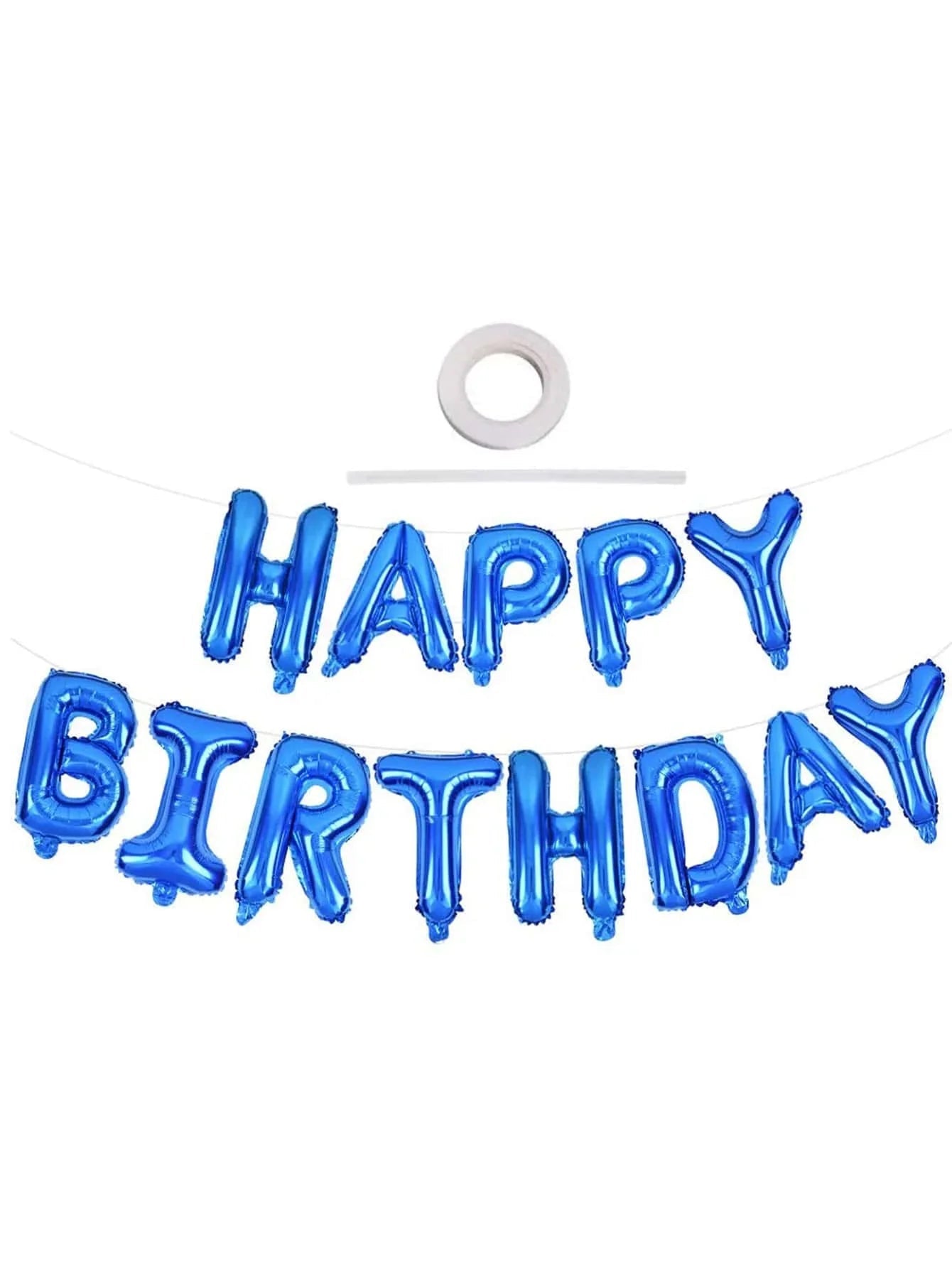 16 Inch Happy Birthday Balloons Pink Blue Aluminium Foil Balloon Birthday Party Decoration Suppries Home DIY Accessories Prop - Cozy & Co. Market