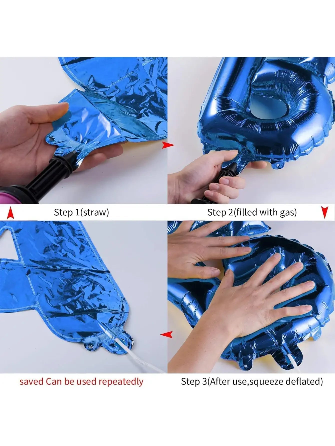 16 Inch Happy Birthday Balloons Pink Blue Aluminium Foil Balloon Birthday Party Decoration Suppries Home DIY Accessories Prop - Cozy & Co. Market