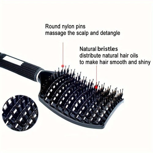 1pc Magic Scalp Massage Hair Brush for Women - Professional Detangling Tool for Wet Curly Hair - Hairdressing Tool - Cozy & Co. Market