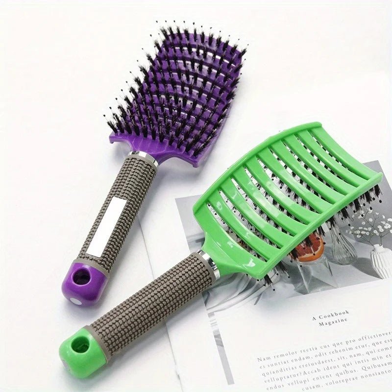 1pc Magic Scalp Massage Hair Brush for Women - Professional Detangling Tool for Wet Curly Hair - Hairdressing Tool - Cozy & Co. Market