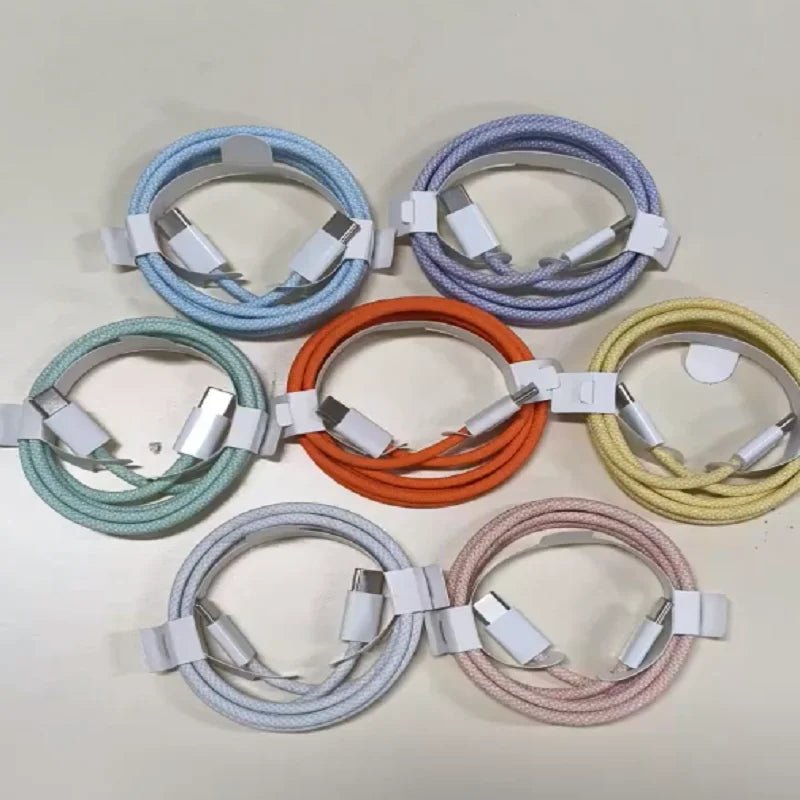 1pcs-5pcs 60W PD USB-C to USB C Fast Charger Cable For Apple iPhone 17 Pro Max 16 15 Plus 14 13 12 11 X XS Type C Quick Charging - Cozy & Co. Market