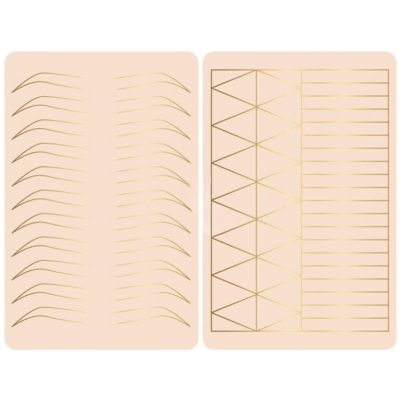 1pcs Microblading 2 Side Thick Tattoo Eyebrow & Lips Practice Skin No Ink Required Permanent Makeup Training New For Beginner - Cozy & Co. Market
