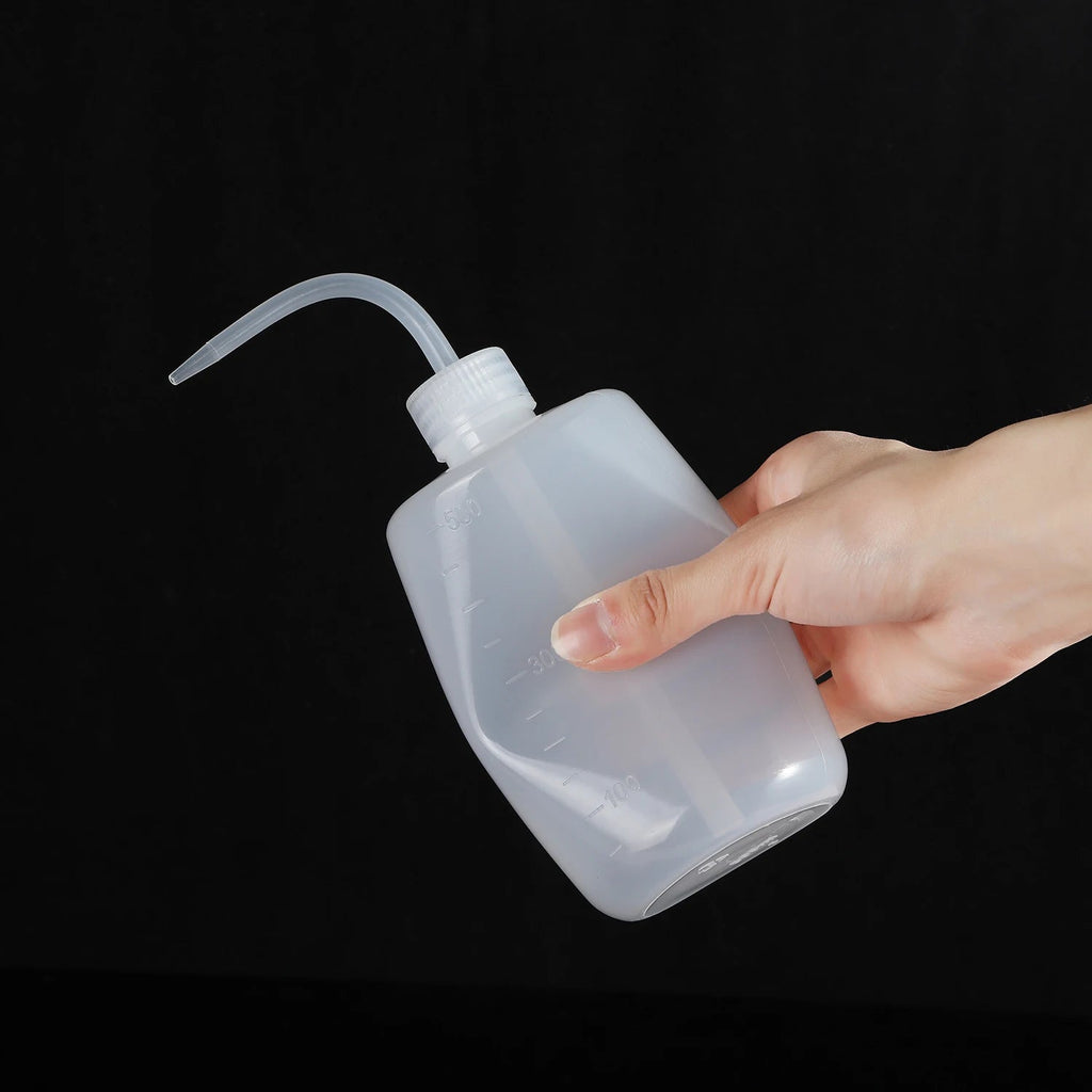 1PCS Tattoo Washing Bottle Clean Squeeze Bottle Eyelash Extension Cleaning Laboratory Measuring Bottles Plastic Makeup Tool - Cozy & Co. Market