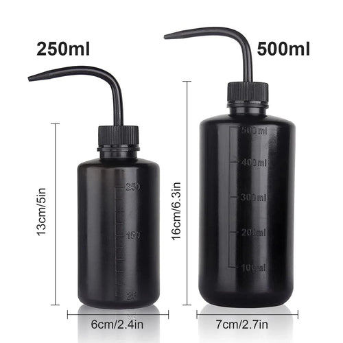 1PCS Tattoo Washing Bottle Clean Squeeze Bottle Eyelash Extension Cleaning Laboratory Measuring Bottles Plastic Makeup Tool - Cozy & Co. Market
