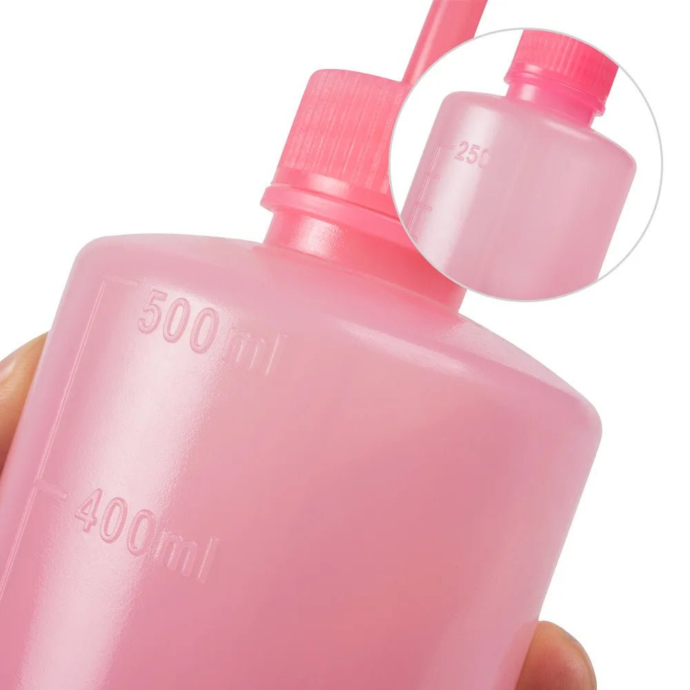 1PCS Tattoo Washing Bottle Clean Squeeze Bottle Eyelash Extension Cleaning Laboratory Measuring Bottles Plastic Makeup Tool - Cozy & Co. Market