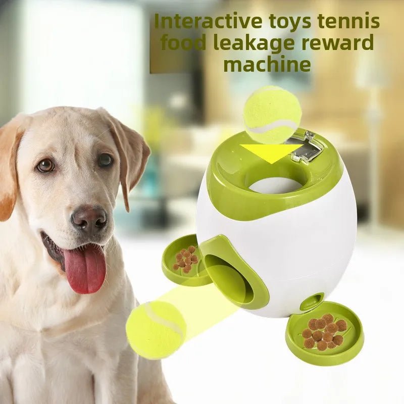 2-in-1 Dog Tennis Ball Launcher & Treat Feeder - Cozy & Co. Market