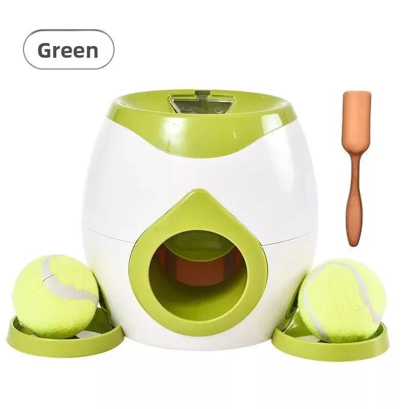 2-in-1 Dog Tennis Ball Launcher & Treat Feeder - Cozy & Co. Market