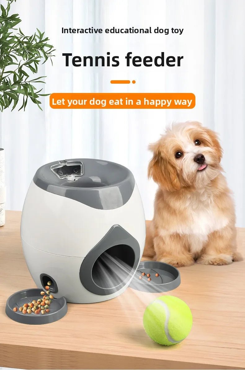 2-in-1 Dog Tennis Ball Launcher & Treat Feeder - Cozy & Co. Market