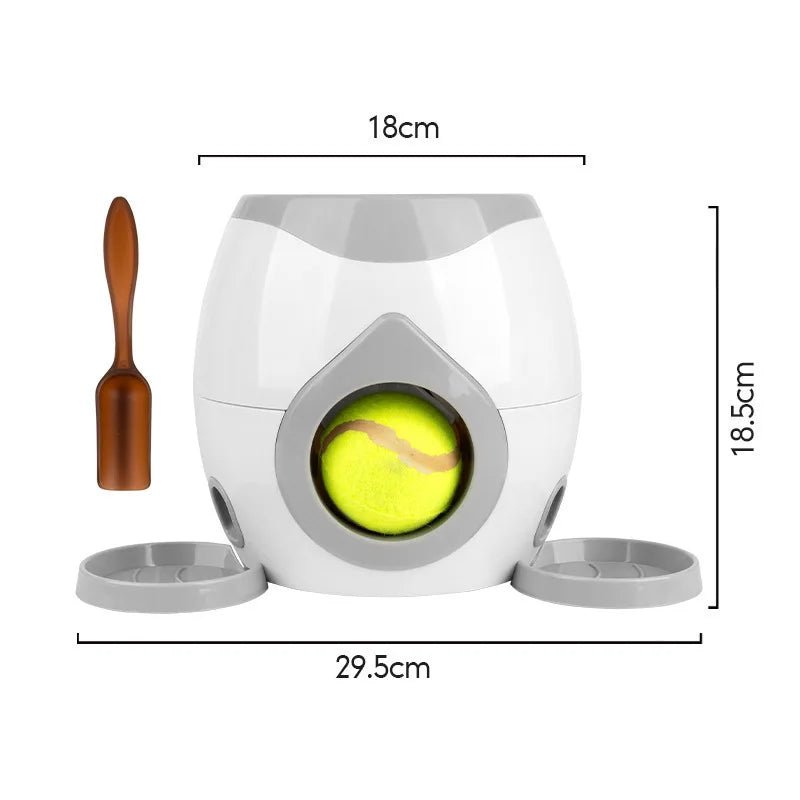 2-in-1 Dog Tennis Ball Launcher & Treat Feeder - Cozy & Co. Market